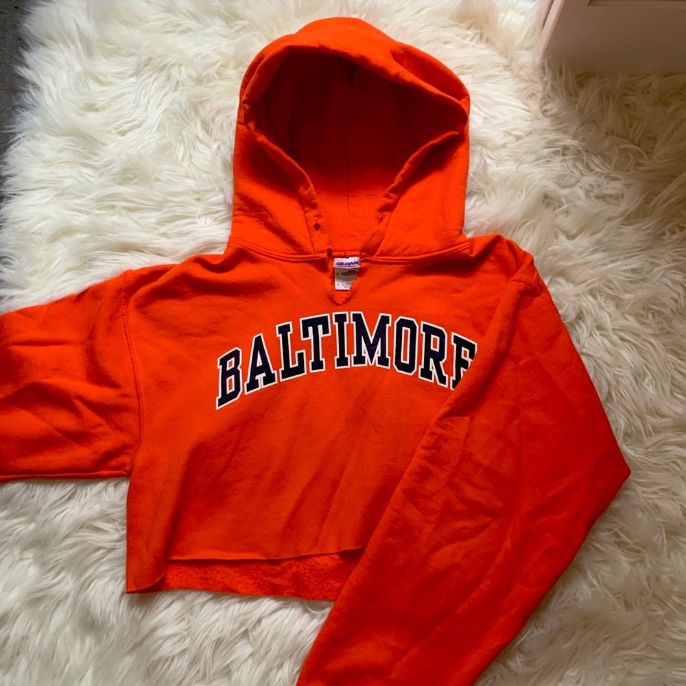 SUPER CUTE cropped sweatshirt